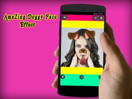 Snapy Doggy Face & effects plakat
