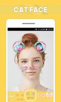 Snap Cat Face poster