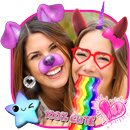كاميرا الوجه - وضع ملصقات على الصور APK