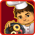 Toddler food chef icon
