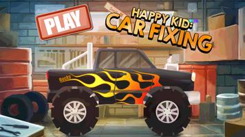 Happy kid: Car fixing 海报