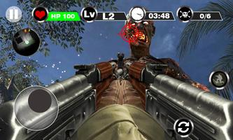 Modern Gun Shooting Zombie Sniper Army تصوير الشاشة 3
