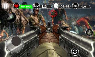 Sniper Special Force Army kill Zombie постер