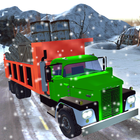 Snowy Mountain Truck Driving ikona