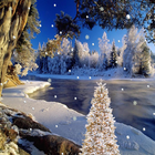 Snowy Snow - Live Wallpaper simgesi