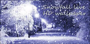 Schneefall HD Hintergrund