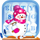 Snowman Holiday Keyboard Theme APK