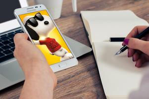 Snoopy Cute Wallpapers Cartaz