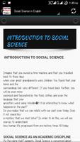Social Science English Offline Screenshot 2