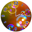 Soap Bubble Clock Widget APK