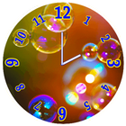 Soap Bubble Clock Widget icon