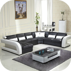 современный диван дизайн иконка