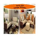 Sofa Set-Design aus Holz APK