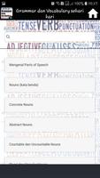 Belajar Bahasa Inggris Grammar capture d'écran 3