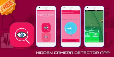 Spy Hidden Camera Detector, Cam finder Affiche