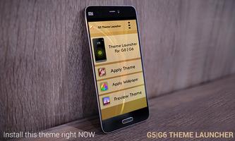 Theme Launcher for G5/G6 capture d'écran 2