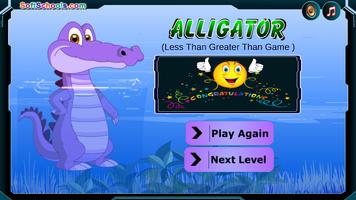 Alligator Greater Than Game imagem de tela 2