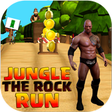 the rock |jumanji| jungle run icon