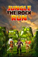 the rock |jumanji| jungle run Affiche