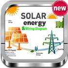 Solar Power - Schéma de câblage 'Solar enegy' icône