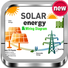 Solar Power - 'Solar energy' Wiring diagram biểu tượng