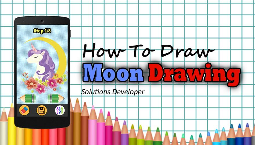 Crescent Moon Drawing For Android Apk Download