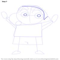 learn drawing Shin Chan Ekran Görüntüsü 3