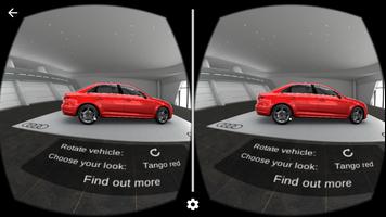 Audi A4 Virtual Showroom Affiche