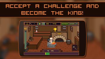 King of Smiths: Clicker game स्क्रीनशॉट 1
