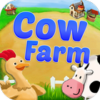 Cow Farm Games Free ไอคอน