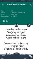 Hit COLDPLAY Album Songs Lyrics screenshot 2