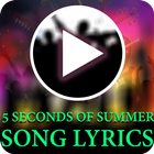 5 Seconds Of Summer Songs Lyrics أيقونة