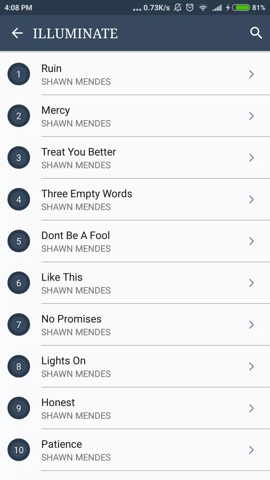Shawn Mendes – Patience Lyrics