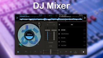 Free music mixer - 4 DJ Studios poster