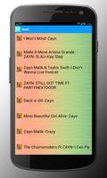 Full Songs of ZAYN Malik capture d'écran 3