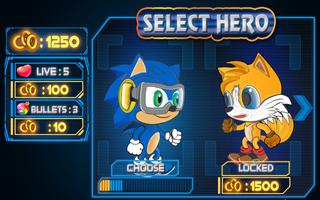 Super Sonic Heroes World Cartaz