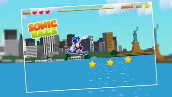 Sonic Hero Speed Race постер