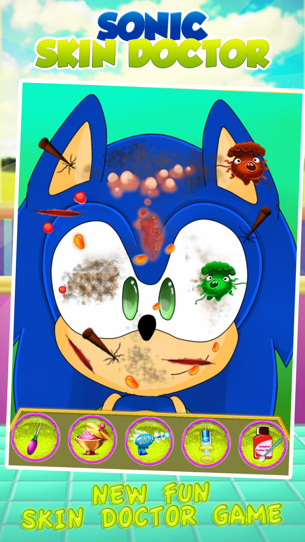 Sonic Skin Doctor Game For Android Apk Download - sonic skin roblox