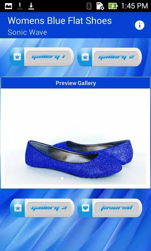 إمرأة حذاء مسطح أزرق APK للاندرويد تنزيل