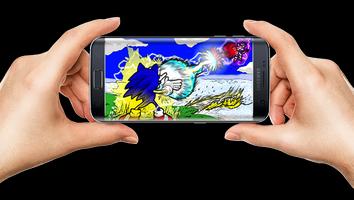 Warriors Sonic: Saiyan Global Fighting game Plakat