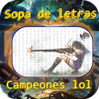 Sopa de letras campeones lol icon