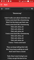 Jojo Siwa Boomerang Song Lyric screenshot 2