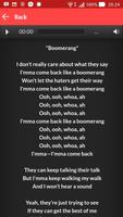 Jojo Siwa Boomerang Lyric Song ภาพหน้าจอ 3