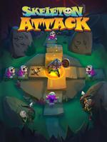 Skeleton Attack Poster