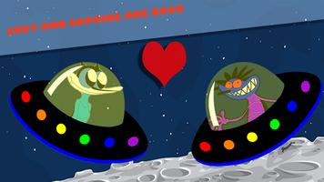 Space Adventures Oggy 포스터