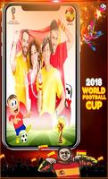 Spain World Cup 2018 Photo Frame & Dp maker Flag capture d'écran 3