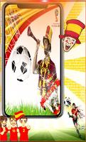 Spain World Cup 2018 Photo Frame & Dp maker Flag imagem de tela 1