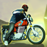 autopista jinete motocicleta trucos icono