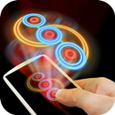 APK Spinner Hologram Simulation