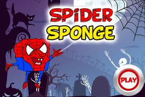 Spider sponge الملصق